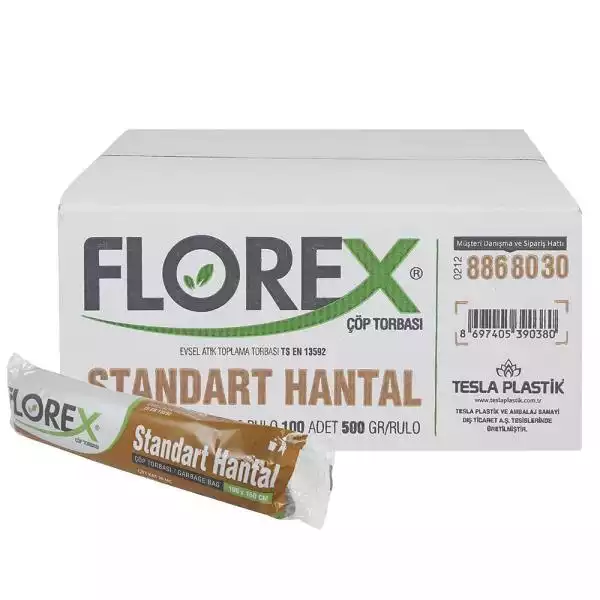 FLOREX 100CM X 150CM STANDART HANTAL BOY ÇÖP TORBASI