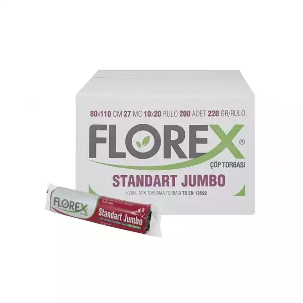 FOLREX 80CM X 110CM STANDART JUMBO BOY ÇÖP TORBASI