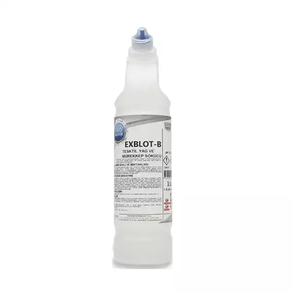 NANO EXBLOT-B TEKSTİL YAĞ VE MÜREKKEP SÖKÜCÜ 1LT