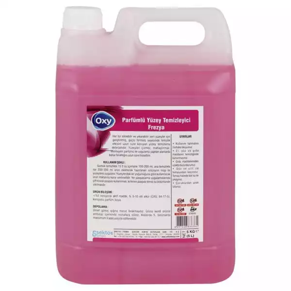 OXY PARFÜMLÜ YÜZEY TEMİZLEYİCİ FREZYA 5 KG